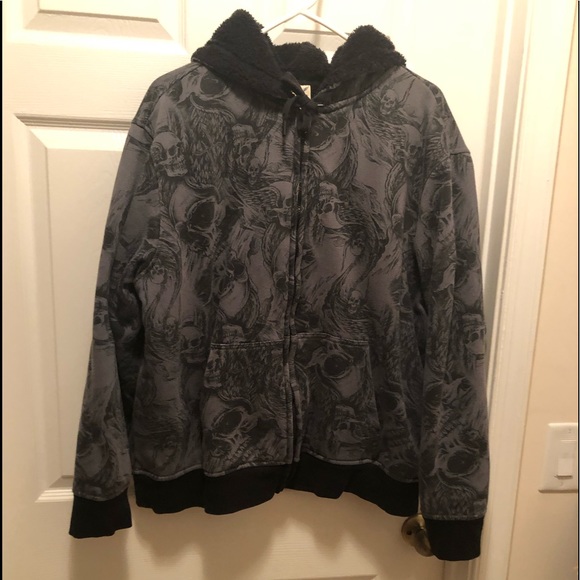 Other - Skull 💀 Hooded Sweatshirt